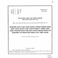 Nghiên cứu các giải pháp công nghệ sinh học sản xuất các chế phẩm y sinh học đặc thù để bảo vệ sức khoẻ nhân dân từ nguồn tài nguyên sinh vật Việt Nam