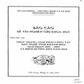 Thực trạng, giải pháp công tác dạy nghề tỉnh Khánh Hoà giai đoạn 2001-2005 và định hướng đến 2010