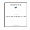 Giáo trình luật tố tụng hành chính Việt Nam