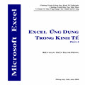 Ứng dụng MS Exel trong kinh tế (phần 2)