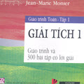 Giáo trình toán.Tập 1: Giải tích 1