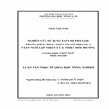 Nghiên cứu sử dụng enzyme phytase trong khẩu phần thức ăn tới hiệu quả chăn nuôi lợn thịt và cải thiện môi trường