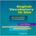 English vocabulary in use: pre-intermediate & intermediate