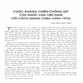 Cuộc kháng chiến chống Mỹ cứu nước của Việt Nam với cách mạng CuBa (1959-1975)