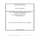 Đánh giá công tác chuyển quyền sử dụng đất trên địa bàn huyện Chi Lăng giai đoạn 2006-2010