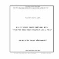 Đầu tư phát triển trên địa bàn tỉnh Phú Thọ, thực trạng và giải pháp