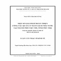 Một số giải pháp hoàn thiện công tác quản lý ngân sách nhà nước tại thành phố Việt Trì, tỉnh Phú Thọ