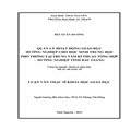 Quản lý hoạt động giáo dục hướng nghiệp cho học sinh trung học phổ thông tại trung tâm kĩ thuật tổng hợp - hướng nghiệp tỉnh Bắc Giang