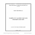 Nghiên cứu tạo phức hệ nano tích hợp Curcumin