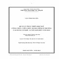 Quản lý phát triển đội ngũ công chức, viên chức hành chính ở Trường Cao đẳng cơ khí - luyện kim đến 2015