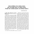 Ảnh hưởng của Hindu giáo đối với kiến trúc và điêu khắc của một số vương quốc cổ Đông Nam Á 	