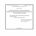 	Cuộc đấu tranh của Công an nhân dân chống các thế lực phản cách mạng ở Việt Nam từ năm 1975 đến năm 1985