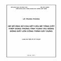 Hệ số ứng xử của kết cấu bê tông cốt thép dùng trong tính toán tác động động đất lên công trình xây dựng