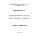 Tự động hóa tính toán thiết kế, lựa chọn tường chắn đất hợp lý trong xây dựng đường ô tô ở CHDCND Lào