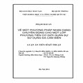 Về một phương pháp nhận dạng chuyển động cho một lớp phương tiện cơ giới quân sự sử dụng đa cảm biến