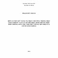 Rèn luyện kỹ năng tự học chương 