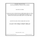 Đánh giá chất lượng bề mặt thép SKD61 khi gia công bằng phương pháp xung định hình với điện cực Ti trong dung dịch chất điện môi là dầu biến thế