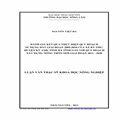 Đánh giá kết quả thực hiện quy hoạch sử dụng đất giai đoạn 2005-2010 của xã kỳ thư, huyện Kỳ Anh, tỉnh Hà Tĩnh gắn với quy hoạch xây dựng nông thông mới giai đoạn 2011-2020