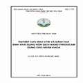 Nghiên cứu bào chế và đánh giá sinh khả dụng hỗn dịch nano piroxicam dùng cho nhãn khoa