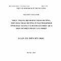 Thực trạng bệnh đái tháo đường, tiền đái tháo đường ở người khmer tỉnh Hậu Giang và đánh giá hiệu quả một số biện pháp can thiệp