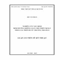 Nghiên cứu xác định định hướng không gian của thiết bị bay theo các phép đo từ trường trái đất