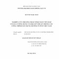 Nghiên cứu phương pháp tính toán nền đắp có gia cường bằng vải địa kỹ thuật trong các công trình xây dựng đường ô tô ở Việt Nam