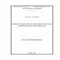 Nghiên cứu một số yếu tố công nghệ tạo vật liệu composite gỗ nhựa plypropylene