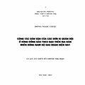 Công tác dân vận của các đơn vị quân đội ở vùng đồng bào theo đạo trên địa bàn miền Đông Nam bộ giai đoạn hiện nay