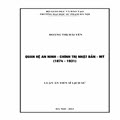 Quan hệ an ninh - chính trị Nhật Bản - Mỹ (1874-1931)