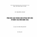Tỉnh Bắc Kạn trong Căn cứ địa Việt Bắc từ năm 1942 đến năm 1954