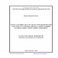 Nâng cao hiệu quả sử dụng vốn kinh doanh tại Công ty Cổ phần Dịch vụ Nông nghiệp và Phát triển nông thôn Vĩnh Phúc