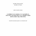 F-Môđun suy rộng và tập iđêan nguyên tố liên kết của Môđun đối đồng điều địa phương