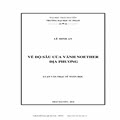 Về độ sâu của vành Noether địa phương