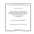 Nâng cao khả năng cạnh tranh nhằm huy động vốn tại Ngân hàng Thương mại Cổ phần Quốc tế Việt Nam - chi nhánh tỉnh Thái Nguyên