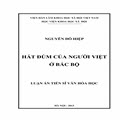 Hát Đúm của người Việt ở Bắc Bộ