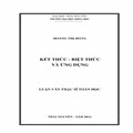 Kết thức - biệt thức và ứng dụng