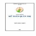 Giáo trình kế toán quản trị