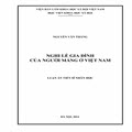 Nghi lễ gia đình của người Mảng ở Việt Nam