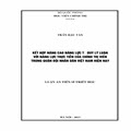 Kết hợp nâng cao năng lực tư duy lý luận với năng lực thực tiễn của chính trị viên trong Quân đội Nhân dân Việt Nam hiện nay