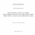 Một phương pháp lai ghép tìm nghiệm chung của bất đẳng thức biến phân và bài toán điểm bất động