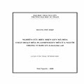 Nghiên cứu biểu hiện gen mã hóa chất hoạt hóa PLASMINIGEN mô của người trong vi khuẩn Echerichia coli