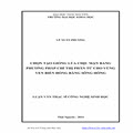 Chọn tạo giống lúa chịu mặn bằng phương pháp chỉ thị phân tử cho vùng ven biển đồng bằng sông Hồng