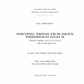 Phương trình tích phân Fredholm loại II