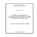 Nghiên cứu ảnh hưởng của thức ăn tinh thô đến một số chỉ tiêu kinh tế kỹ thuật của nghé giai đoạn 6-12 tháng tuổi