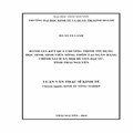 Đánh giá kết quả chương trình tín dụng học sinh, sinh viên nông thôn tại ngân hàng chính sách xã hội huyện Đại Từ, tỉnh Thái Nguyên