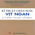 Kĩ thuật chăn nuôi vịt, ngan và phòng trị một số bệnh