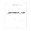 Nghiên cứu ảnh hưởng của sử dụng đất sản xuất nông nghiệp đến tài nguyên rừng ở Đắk Nông