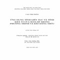 Ứng dụng tính liên tục và tính khả vi của hàm số trong phương trình và bất đẳng thức