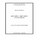 Kết thức - biệt thức và ứng dụng