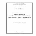 Đa tạp quán tính đối với các phương trình vi phân có phần tuyến tính là toán tử quạt